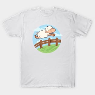 Jumping Sheep! T-Shirt
